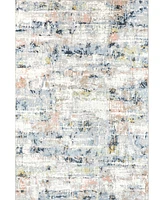 Nuloom Motion Aaliyah 6'7"x9' Area Rug - Blue