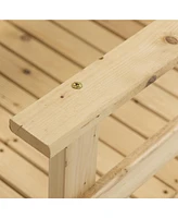 Stunning Wooden Garden Bridge Safety & Serenity for Your Outdoor Oasis