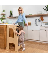 ECR4Kids Girls Chef's Helper Kitchen Tower