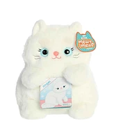 Aurora Small Angel Mewmews Playful Plush Toy White 7"