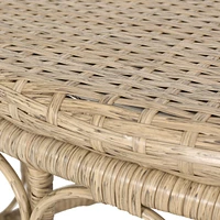 Streamdale Furniture Stunning Woven Wicker Coffee Table for Outdoor Decor