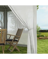 Streamdale Furniture Uv-Protected Hexagon Gazebo with Side Walls for Outdoor Parties and Camping