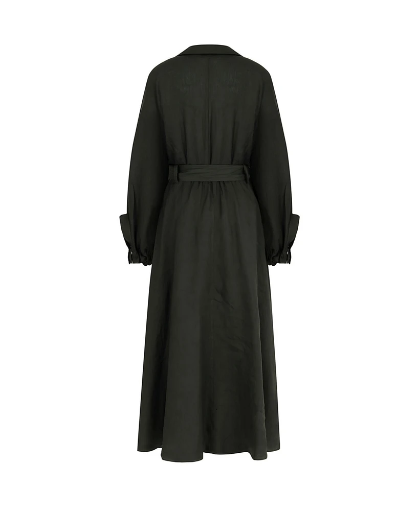 Nocturne Women's Belted Long Dress