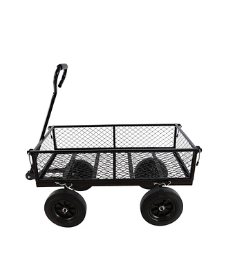 Simplie Fun Multi-Functional Garden Cart Spacious, Effortless, All-Terrain