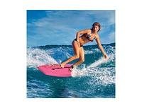 Slickblue Lightweight Bodyboard Surfing with Leash Eps Core Boarding Ixpe