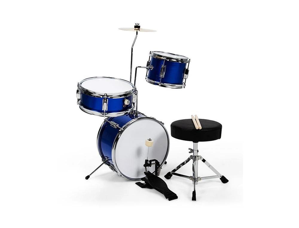 Slickblue 5 Pieces Junior Drum Set with 5 Drums