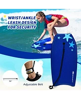 Slickblue Lightweight Super Portable Surfing Bodyboard