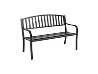 Slickblue 50 Inch Patio Garden Bench Loveseats for Outdoor