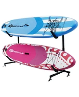 Slickblue Freestanding Height Adjustable Dual Kayak Storage Rack