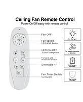 Streamdale Furniture 72 In Modern Integrated Led Lighting With Remote Control