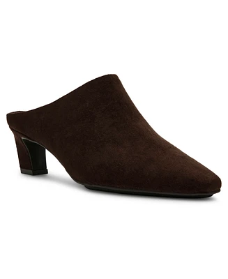 Anne Klein Women's Sarafena Kitten Heel Dress Mules