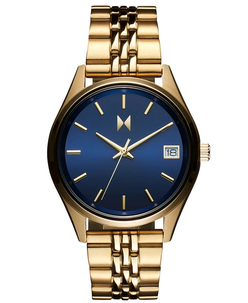 Mvmt Women's Rise Boyfriend Gold-Tone Watch 36mm