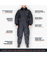 RefrigiWear Men's Iron-Tuff Insulated Coveralls -50F Extreme Cold Protection