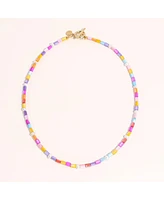 Joey Baby Limited Lusia Necklace - Rainbow - Silver