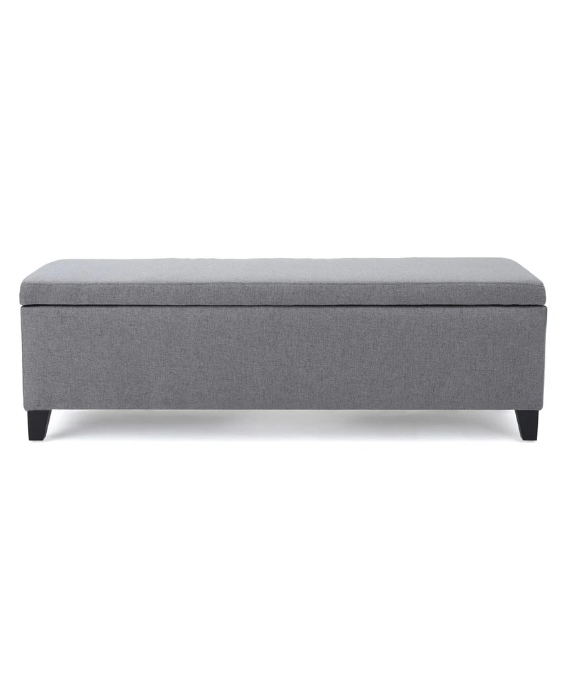 Simplie Fun Multi-Use Storage Ottoman with Ample Seating and Hidden Storage