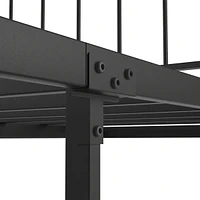 Metal Platform Bed Frame-No Box Spring Needed