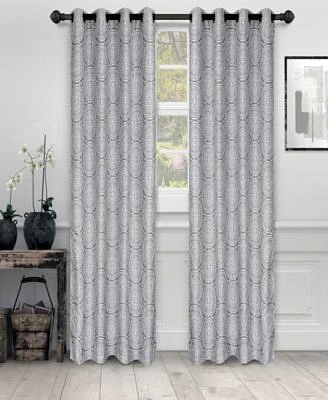 Superior Traditional Eminence Jacquard 2 Piece Curtain Panels