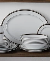 Noritake Dinnerware, Austin Platinum Oval Platter