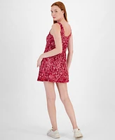 Id Ideology Women's Snakeskin-Print Performance Dress, Created for Macy's