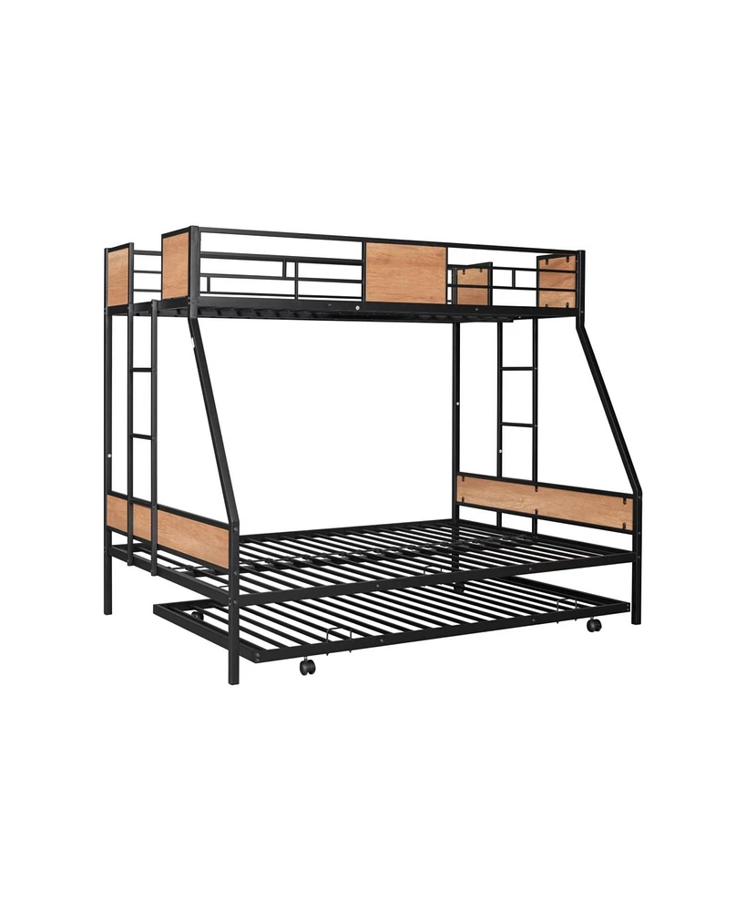 Streamdale Furniture Twin Over Full Bunk With Trundle