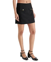 Steve Madden Women's Lorde Front-Pocket Mini Skirt