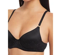 Lauren Ralph Comfort Collection Repeat-Logo T-shirt Bra, 4L0016