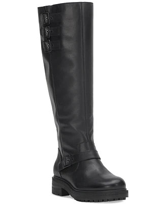 Lucky Brand Women's Citere Buckle Tall Riding Boots