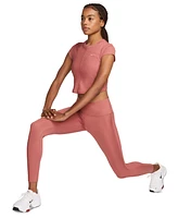 Nike Women's One Fitted Rib Dri-fit Cropped Top