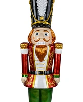 Northlight Red and Green Standing Christmas Nutcracker Soldier 5 ft