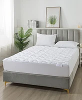 Royal Velvet 300 Thread Count Cotton Waterproof Stain Resistant Mattress Pad