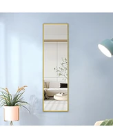 Streamdale Furniture Scratch Resistant Fingerprint-Free Full Body Mirror with Easy Assembly