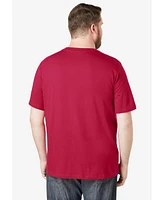 KingSize Big & Tall Shrink-Less Lightweight Crewneck T-Shirt