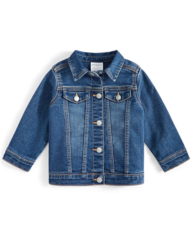 First Impressions Baby Boys Denim Jacket, Created for Macy's