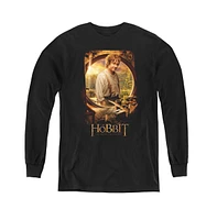 The Hobbit Boys Youth Bilbo Poster Long Sleeve Sweatshirts