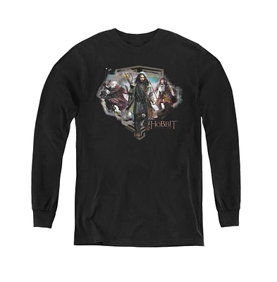 The Hobbit Boys Youth Three Dwarves Long Sleeve Sweatshirts