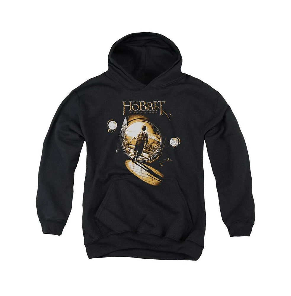 The Hobbit Boys Youth Hole Pull Over Hoodie / Hooded Sweatshirt