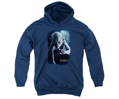 The Hobbit Boys Youth Gollum Poster Pull Over Hoodie / Hooded Sweatshirt