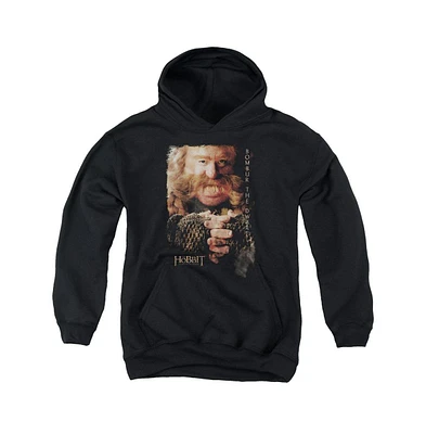 The Hobbit Boys Youth Bombur Pull Over Hoodie / Hooded Sweatshirt