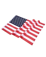 4x6 Ft Us Flag Sewn Stripes Polyester Oxford Fabric Fade Resistance Yard Pack