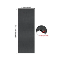 Yescom Garage Floor Mat Roll Diamond Car Parking Protect Cover Trailer Pvc 19.5x6.5 Ft