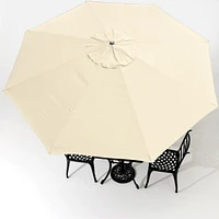 13ft Universal Replacement Umbrella Canopy Top Cover Patio Beach