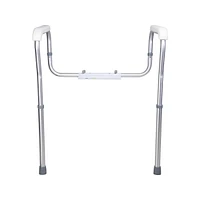 Yescom Toilet Safety Rails Frame Adjustable, Elderly Assistance Products Handles for Seniors Disabled