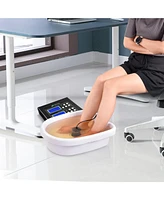 Yescom Ionic Detox Foot Spa Machine Massage Tub Kit with Arrays Far Infrared Belts Home