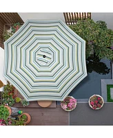 10 Ft Patio Umbrella Replacement Canopy Market Table Top Sunshade Cover Garden