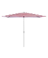 10x6.5 Ft Patio Umbrella Replacement Canopy Market Table Top Sunshade Cover Deck