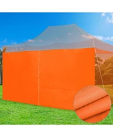 Instahibit 1 Pack Side Wall for 10x15 Ft Ez Pop Up Canopy Tent UV50+ Zipper Pool