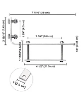 Yescom Universal Mounting Hardware Bracket Accessories Kit for Car Awning Shelter