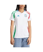 Adidas Women's White Italy National Team 2024 Away Replica Jersey