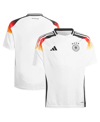 Adidas Big Boys and Girls White Germany National Team 2024 Home Replica Jersey