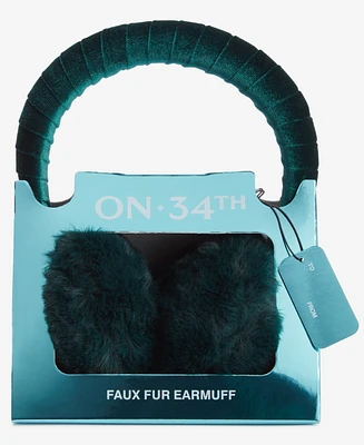 On 34th Women's Faux-Fur Earmuffs Boxed Gift, Created for Macy's